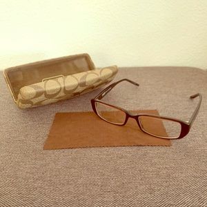 Coach Kensley 839 Eyeglasses in Brown